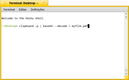 Converting Base64 strings to files without writing code